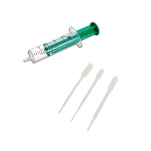 Pasteur pipettes and disposable syringes