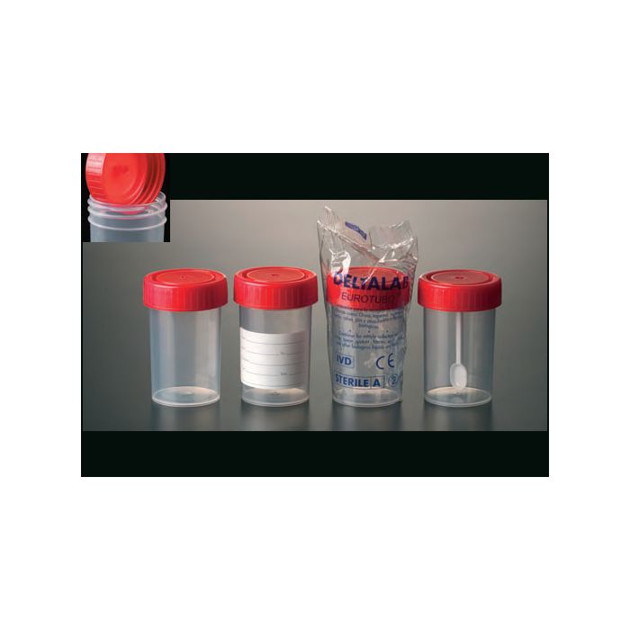 Frascos roscados en poliestireno 60 ml