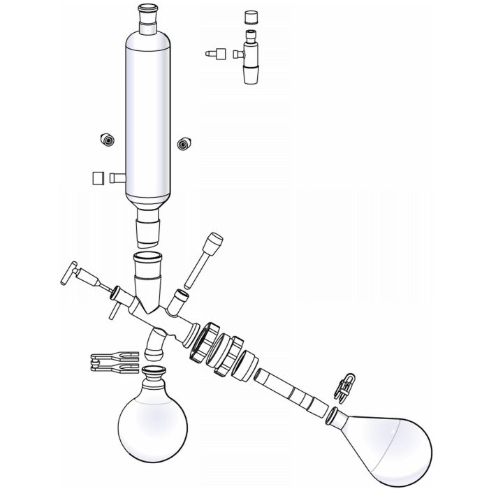 Hei-VAP Precision HL Rotary Evaporator with Manual Lift and G6 Glassware Set Hei-VAP Precision HL Rotary Evaporator with Manual Lift and G6 Glassware Set