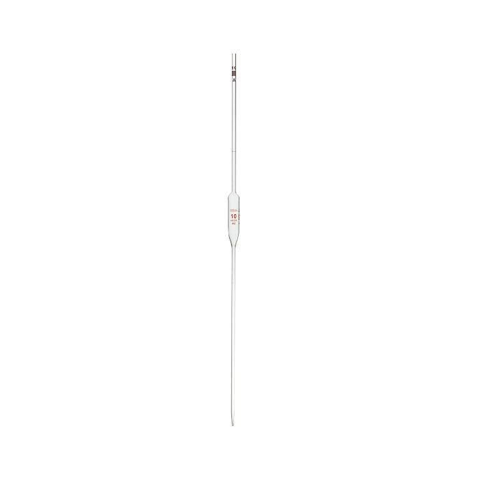 Volumetric pipette with one mark class A according to USP GLASSCO