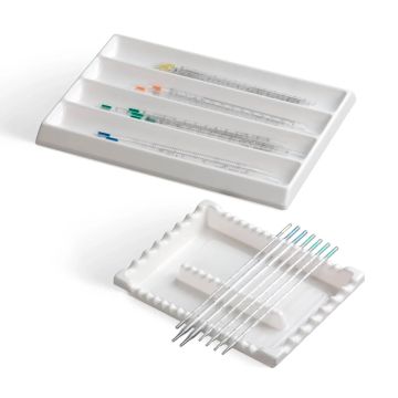 Pipette Tray White PVC