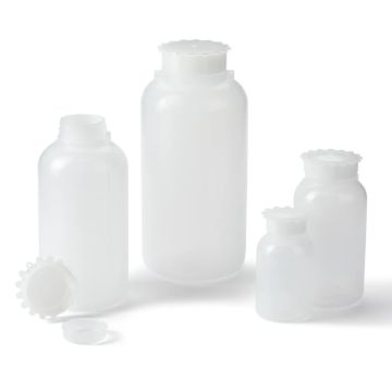 Botellas cilíndricas graduadas con tapón de estrella 