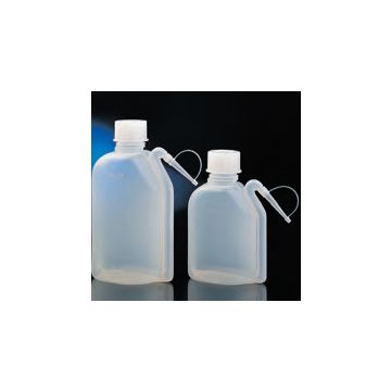 Botellas lavadoras integral estancas en polietileno translúcido