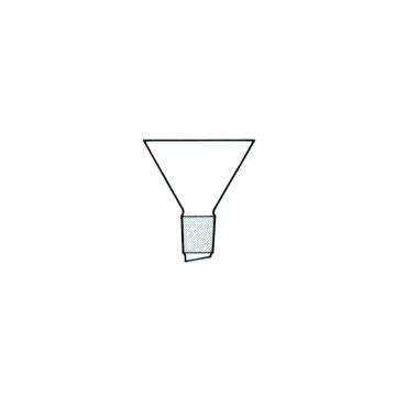 funnel for solids with grinding ref. 253