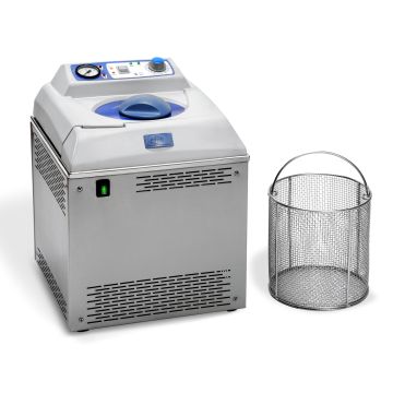 Autoclave para esterilizzación semiautomático Med 12L