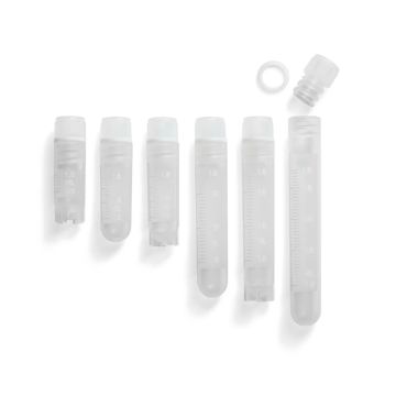 Sterile Internal-Thread Polypropylene Cryovials 1.2 to 5.0 ml