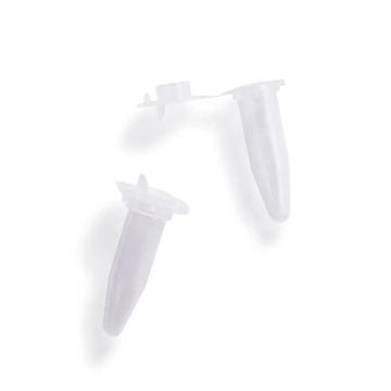 Eppendorf-Style Microcentrifuge Tube 1.5 ml Safety-Lock Snap Cap with Grip Tab Polypropylene — Box of 5,000