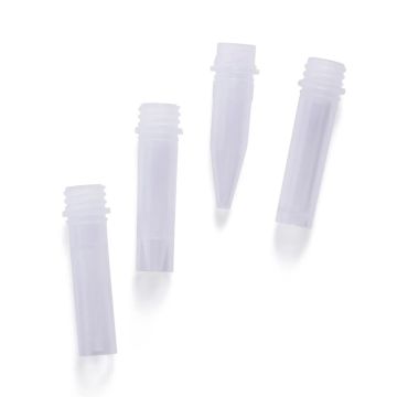 Screw-cap microtube 1.5 ml DNase RNase and pyrogen free polypropylene