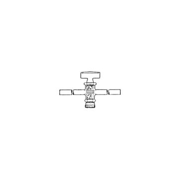 straightway valve with glass male ref. 422