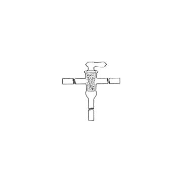 vacuum valve with three branches "t" ref. 434