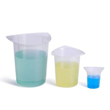 Vasos de precipitación graduados 3 picos