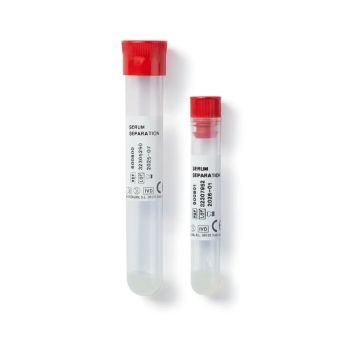 SEROTUB Serum Separation Tube with Coagulation Activator and Separator Gel, Polypropylene