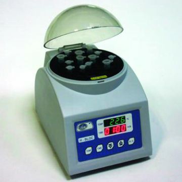 thermostatic metallic dry block for micro tubes "h-bloc"
