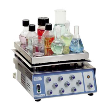 Multimatic 9-N Multi-Position Magnetic Stirrer with Heating, 9 Positions