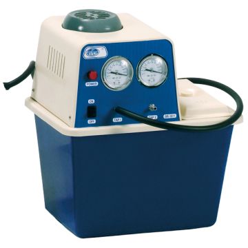 Water Recirculating Vacuum Pump, 2 Inlets, 10 L/min, Analogue Vacuum Gauges