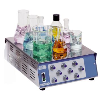 Multimatic 9-S Magnetic Stirrer 9-Position Unheated Stainless Steel