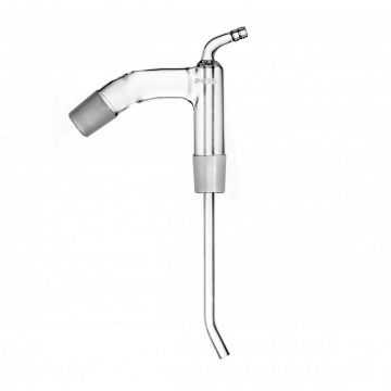 Piece for destillation with water vapour 