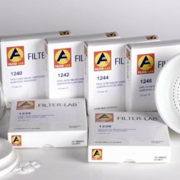 1235 Papel filtro de filtración rapida análisis cuantitativa