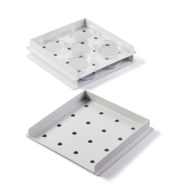 Bandejas de incubacion de placas Petri