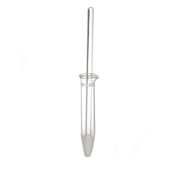 Homogeneizador con émbolo cónico de vidrio