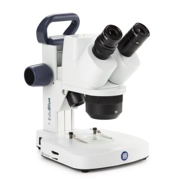 EduBlue Binocular Digital Stereo Microscope 5.1 MP 10x/30x USB-2 with ImageFocus Plus Software