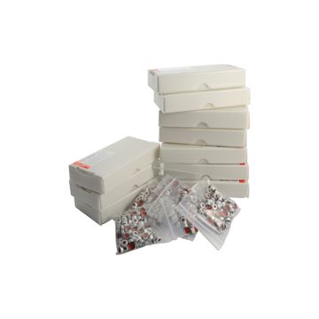 Saving package: Kit of 1000 crimp vials and 1000 crimp cap