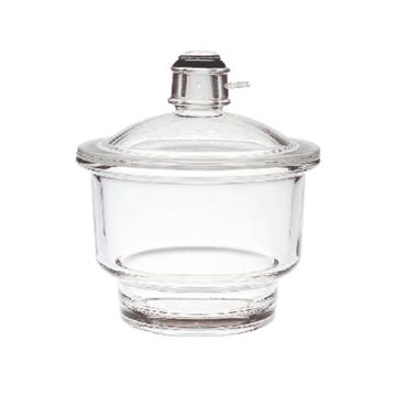 Desecador para vacío con tapa y oliva lateral Premium Line