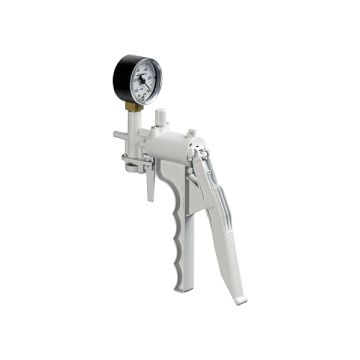 Hand operated vacuum pump