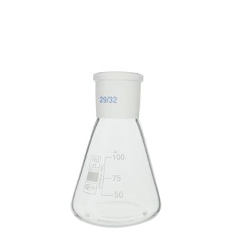 Flask Erlenmeyer standard ground mouth GLASSCO