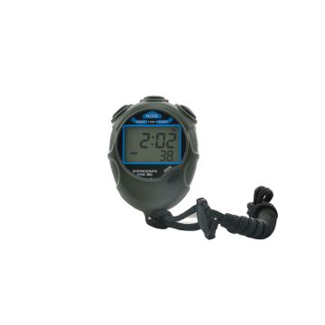 Digital Stopwatch with Clock, Alarm and Calendar — 1/100 s Resolution