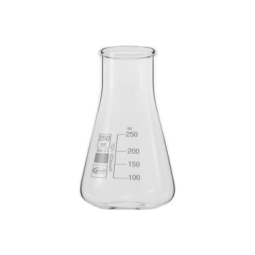 Erlenmeyer flask wide neck GLASSCO