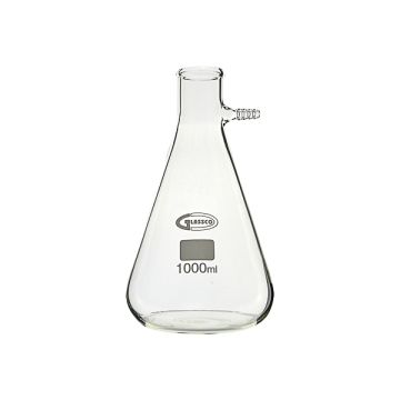 Filtering flask Erlenmeyer shape GLASSCO