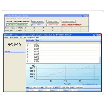 Data collection software for balances