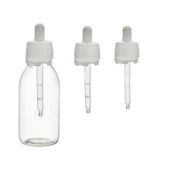PP28 Dropper Cap with Nitrile Teat and Graduated Glass Tube