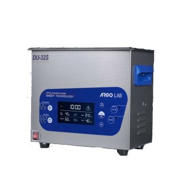 Digital Ultrasonic Bath 3.2 L Argolab DU-32S 40/28 kHz with Heating 100 W