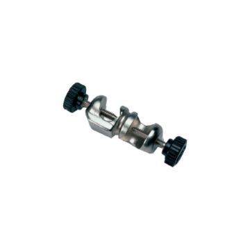 Mini Double Clamp Chrome-Plated Metal for Rods Ø 5-12 mm