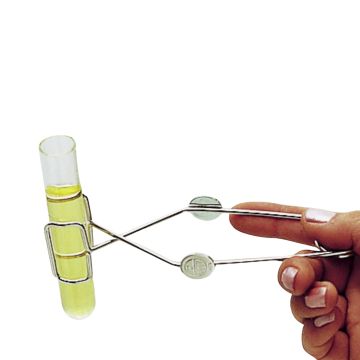 test tube tongs made of nickel plated steel