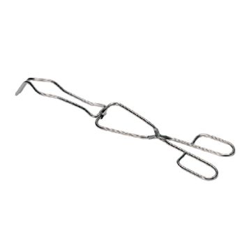 Crucible Tongs Stainless Steel AISI 304 Anti-Slip Lock 400 mm