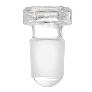 Frosted glass cap